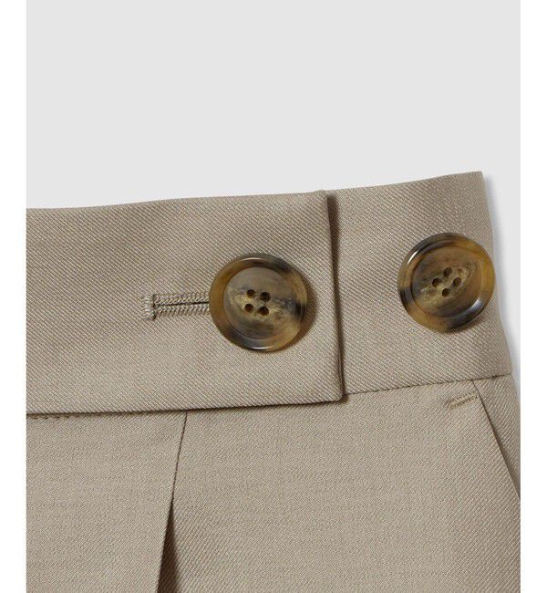 allureville「エアリービエラタックパンツ」|チノ|