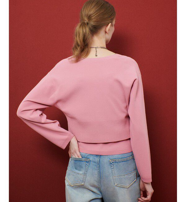 LOULOU WILLOUGHBY「【LOULOU WILLOUGHBY】アメスリアンサンブル」|ニット・セーター|