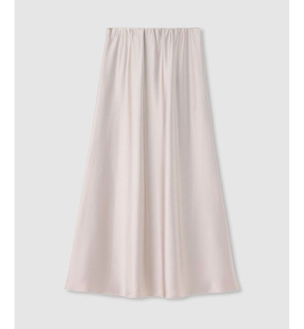 allureville「サテンバイヤスナロースカート」|スカート|