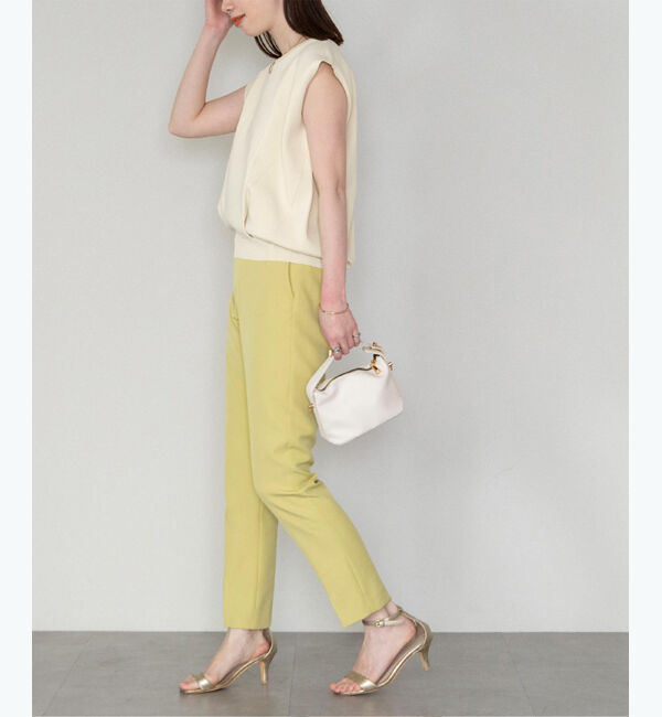 ur's「クルーネッククロップドタックニット」|Tシャツ・カットソー|