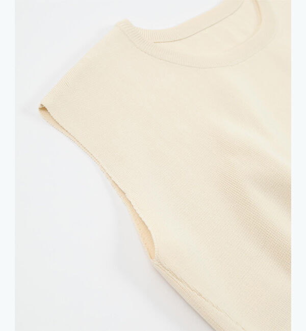 ur's「クルーネッククロップドタックニット」|Tシャツ・カットソー|