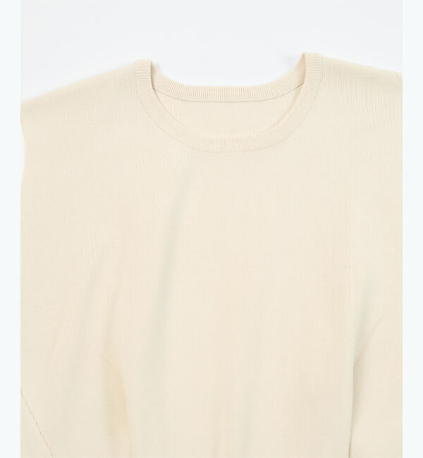 ur's「クルーネッククロップドタックニット」|Tシャツ・カットソー|