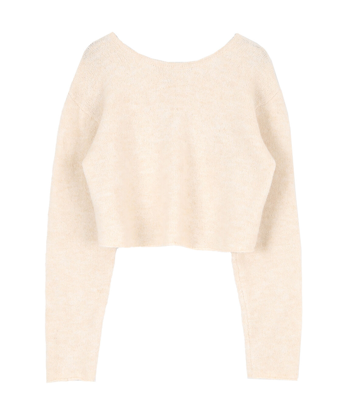 titivate「前後2wayリボンデザインニット」|ニット・セーター|ライトベージュ