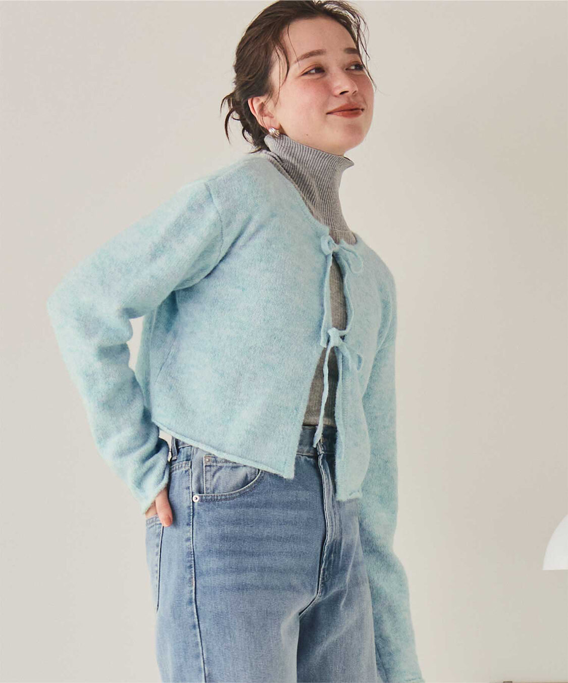 titivate「前後2wayリボンデザインニット」|ニット・セーター|