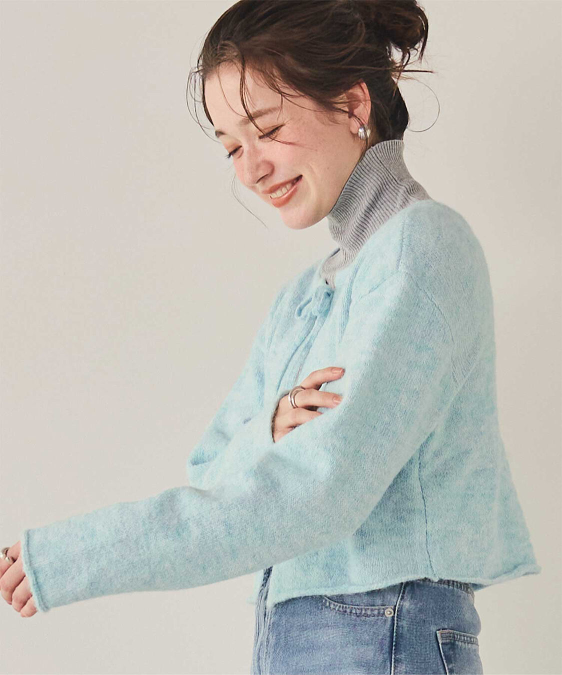 titivate「前後2wayリボンデザインニット」|ニット・セーター|