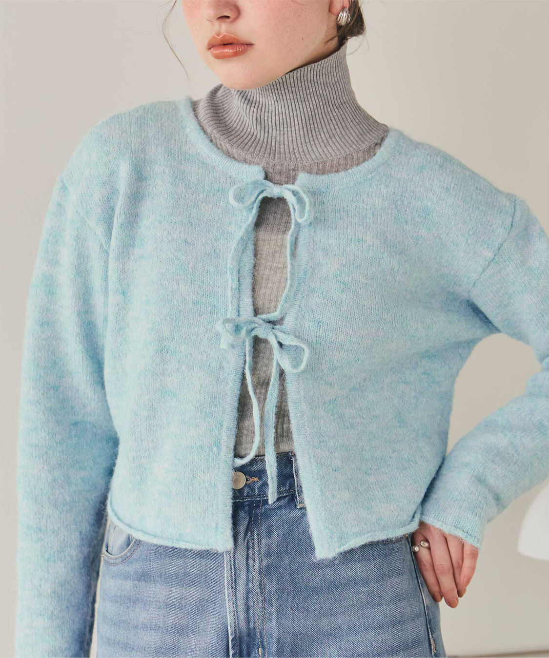 titivate「前後2wayリボンデザインニット」|ニット・セーター|