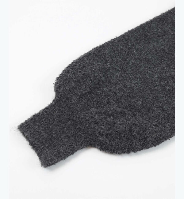 ur's「【星玲奈さんコラボアイテム】ウールブレンドクロップドクルーネックニット」|ニット・セーター|