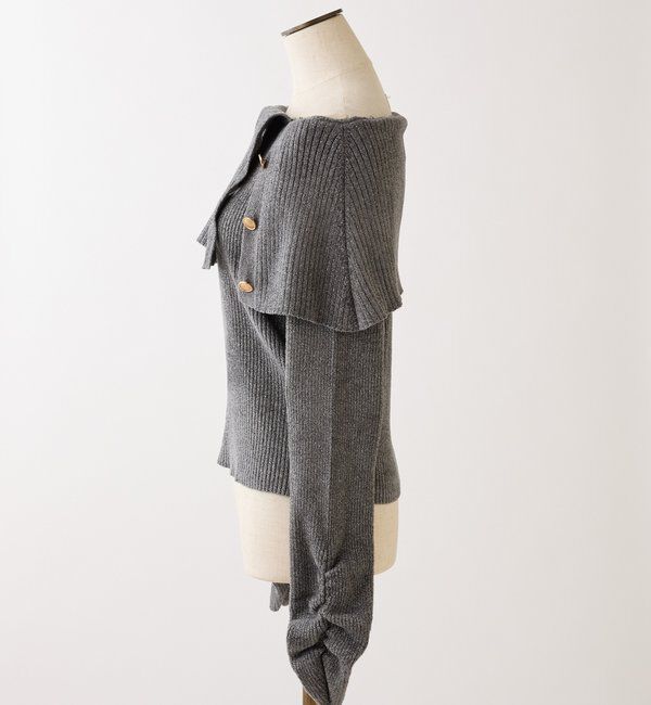  「オフショルラメニット」|ニット・セーター|