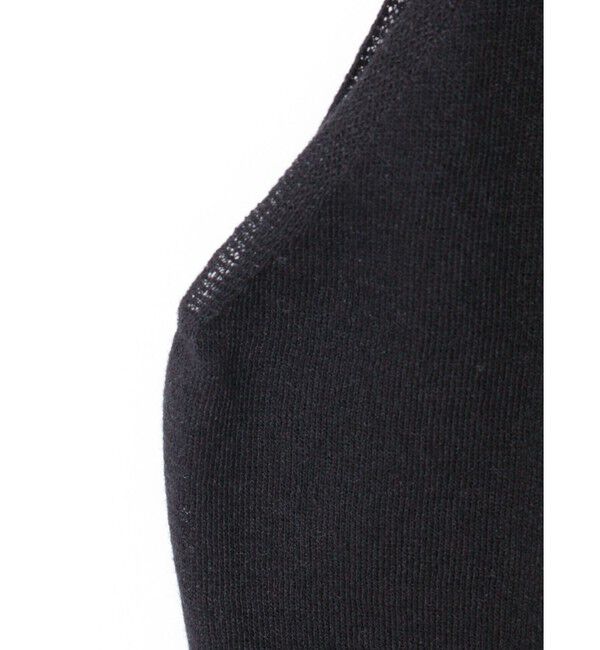 mizuiro ind「mizuiro ind ハイゲージラウンドネックベスト」|ベスト・ジレ|