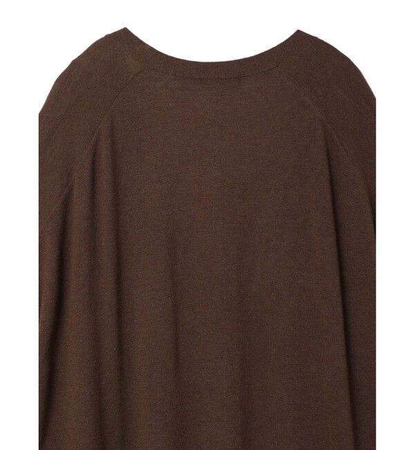 mizuiro ind「mizuiro ind Vネックフレンチスリーブロングベスト」|ベスト・ジレ|