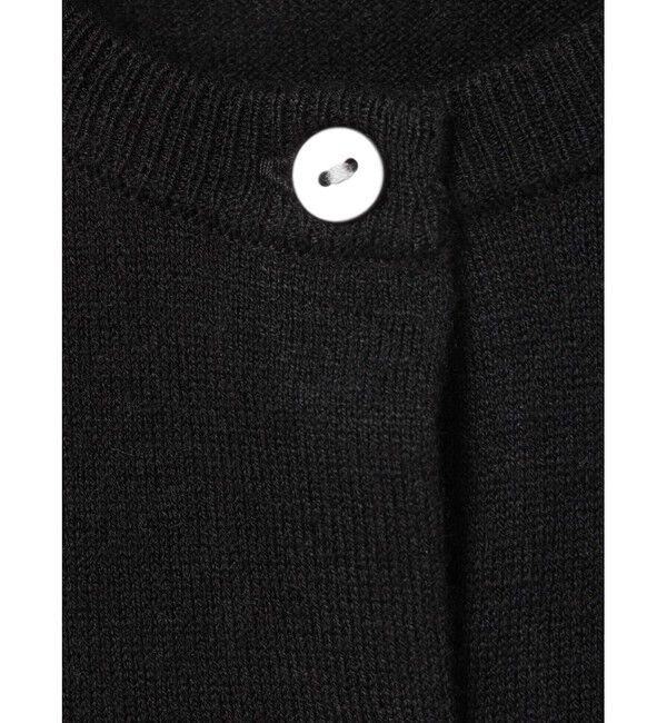 mizuiro ind「mizuiro ind クルーネックショートベスト」|ベスト・ジレ|