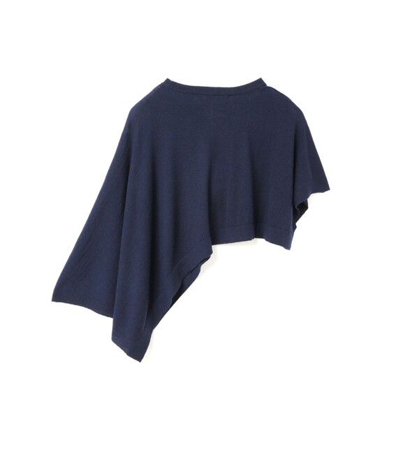 mizuiro ind「mizuiro ind アシンメトリーポンチョベスト」|ベスト・ジレ|