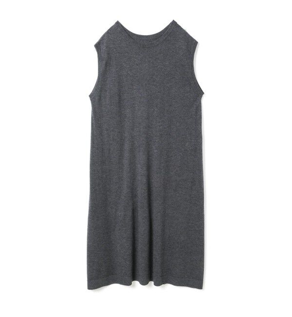 mizuiro ind「mizuiro ind ハイゲージロングスリットベスト」|ベスト・ジレ|グレー