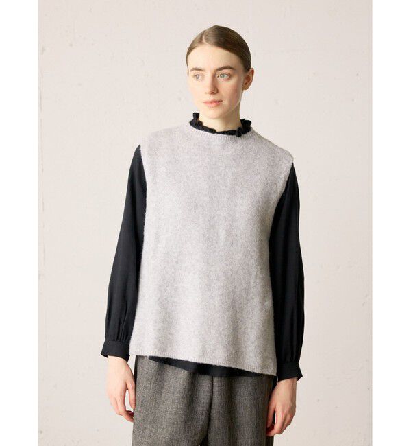 MidiUmi「MidiUmi サイドリボンベスト」|ベスト・ジレ|