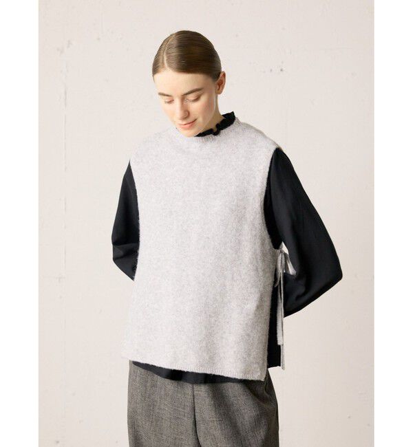 MidiUmi「MidiUmi サイドリボンベスト」|ベスト・ジレ|