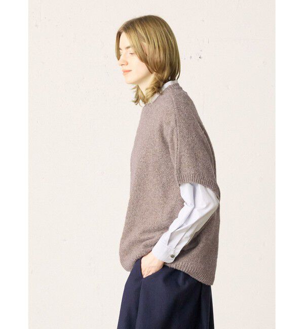 MidiUmi「MidiUmi クルーネックコクーンベスト」|ベスト・ジレ|