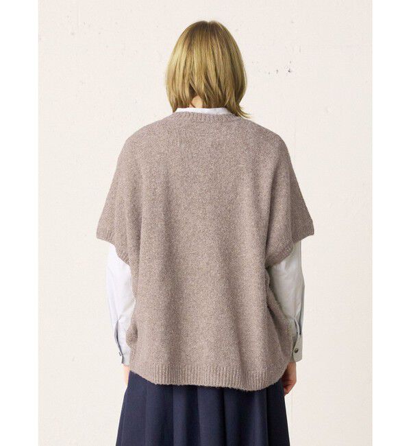 MidiUmi「MidiUmi クルーネックコクーンベスト」|ベスト・ジレ|