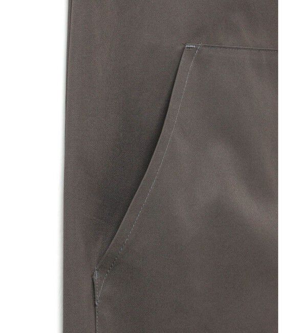 mizuiro ind「mizuiro ind ポケット付きクルーネックロングジレ」|ワンピース|