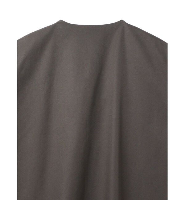 mizuiro ind「mizuiro ind ポケット付きクルーネックロングジレ」|ワンピース|