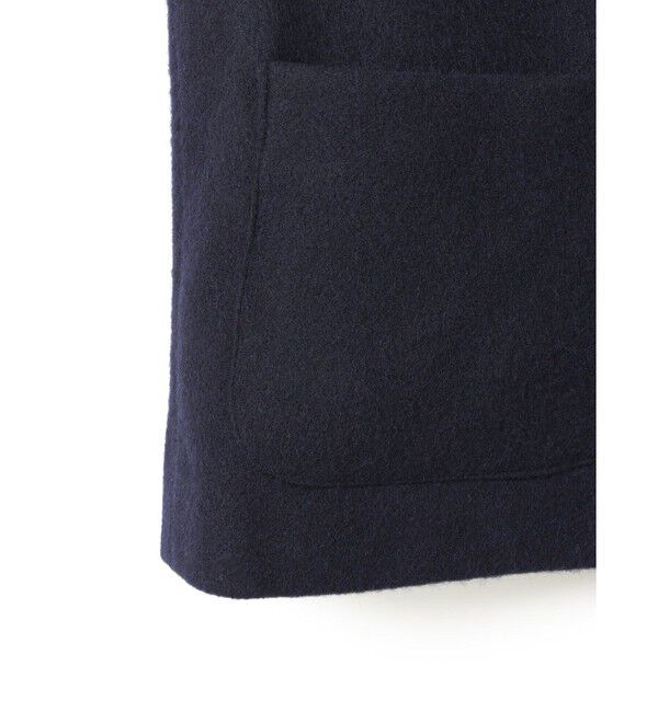 mizuiro ind「mizuiro ind ポケット付きクルーネックベスト」|ベスト・ジレ|