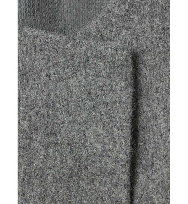 mizuiro ind「mizuiro ind ポケット付きクルーネックベスト」|ベスト・ジレ|