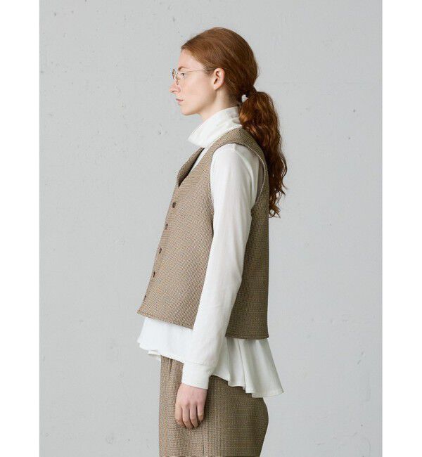 MidiUmi「MidiUmi Vネックベスト」|ベスト・ジレ|