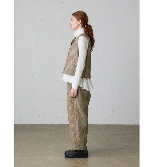 MidiUmi「MidiUmi Vネックベスト」|ベスト・ジレ|