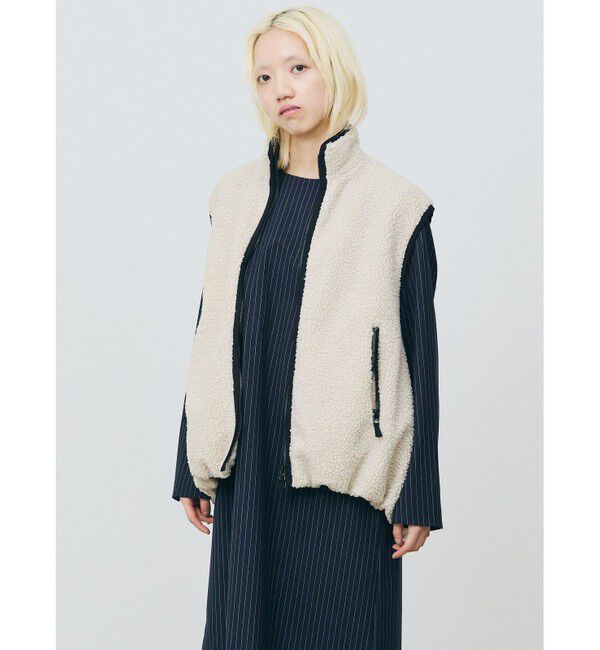 MARMARMAR「MARMARMAR ボアベスト」|ベスト・ジレ|