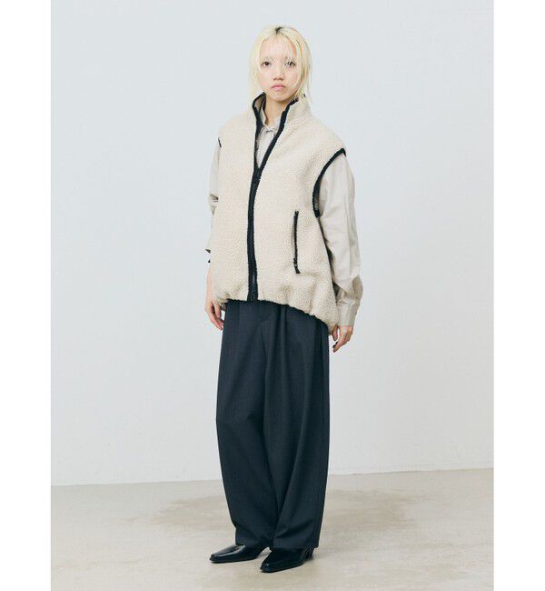 MARMARMAR「MARMARMAR ボアベスト」|ベスト・ジレ|