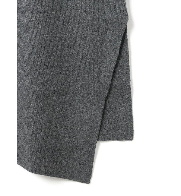 mizuiro ind「mizuiro ind サイドスリットリブベスト」|ベスト・ジレ|