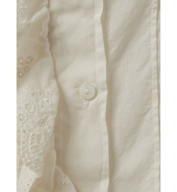 MidiUmi「MidiUmi ピンタックレースベスト」|ベスト・ジレ|