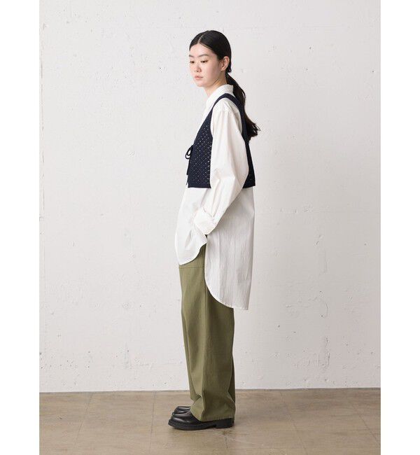 MidiUmi「MidiUmi 2WAYショートニットベスト」|ベスト・ジレ|