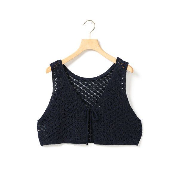 MidiUmi「MidiUmi 2WAYショートニットベスト」|ベスト・ジレ|