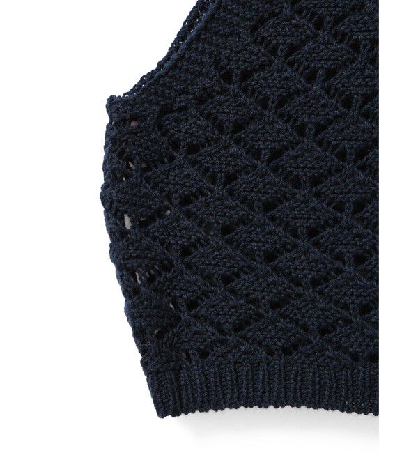 MidiUmi「MidiUmi 2WAYショートニットベスト」|ベスト・ジレ|