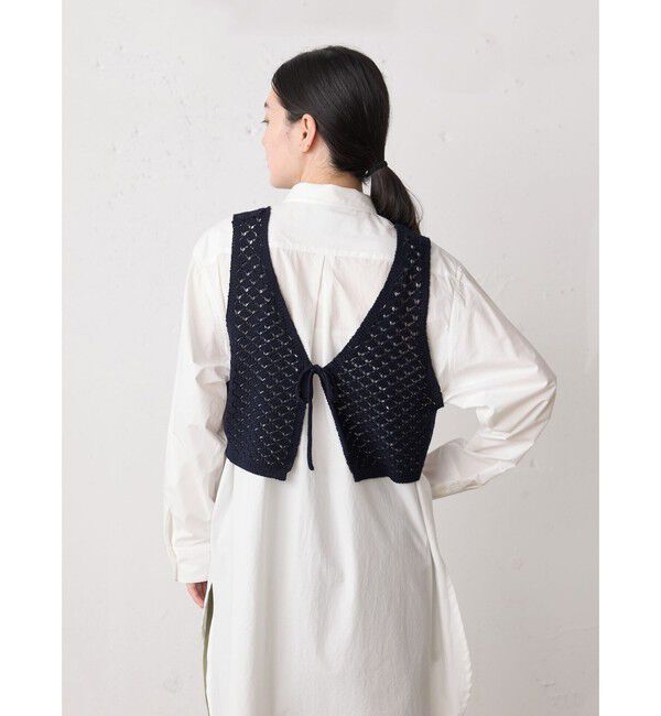 MidiUmi「MidiUmi 2WAYショートニットベスト」|ベスト・ジレ|