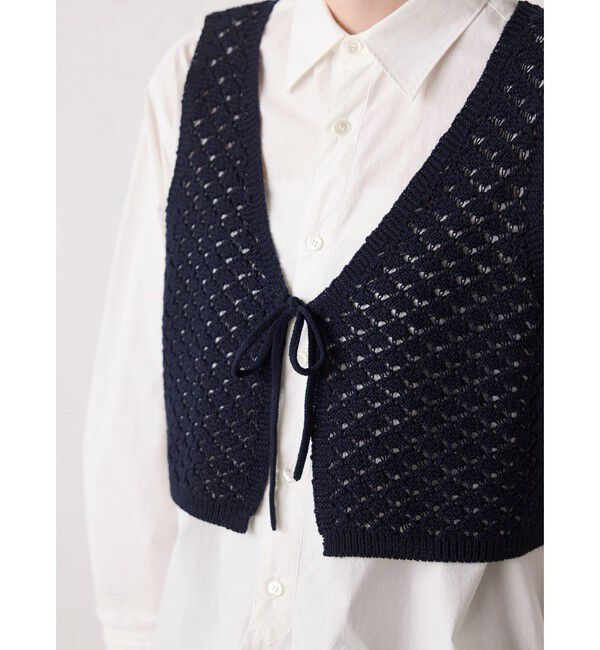 MidiUmi「MidiUmi 2WAYショートニットベスト」|ベスト・ジレ|