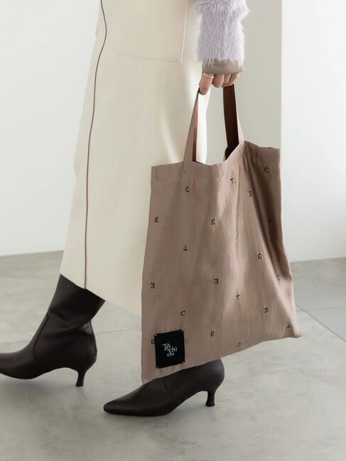 Te chichi「ファブリックTOTE」|その他|ブラウン
