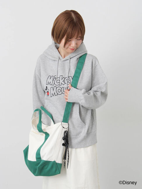 Lugnoncure「【Disney】Mickey Mouse/チャーム付きトートバッグ」|その他|