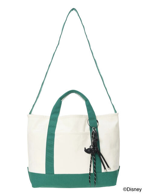 Lugnoncure「【Disney】Mickey Mouse/チャーム付きトートバッグ」|その他|