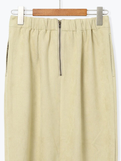 Lugnoncure「【選べる着丈】スウェード調タイトスカート」|スカート|