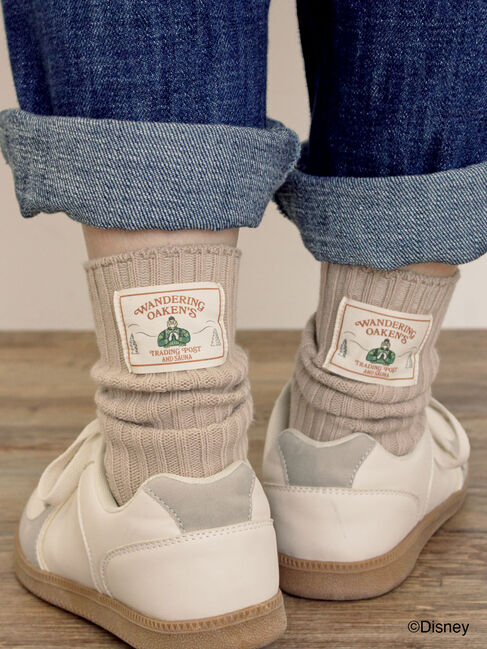 Samansa Mos2「【Disney】アナと雪の女王/タグ付きソックス」|ソックス|