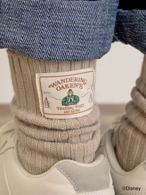 Samansa Mos2「【Disney】アナと雪の女王/タグ付きソックス」|ソックス|