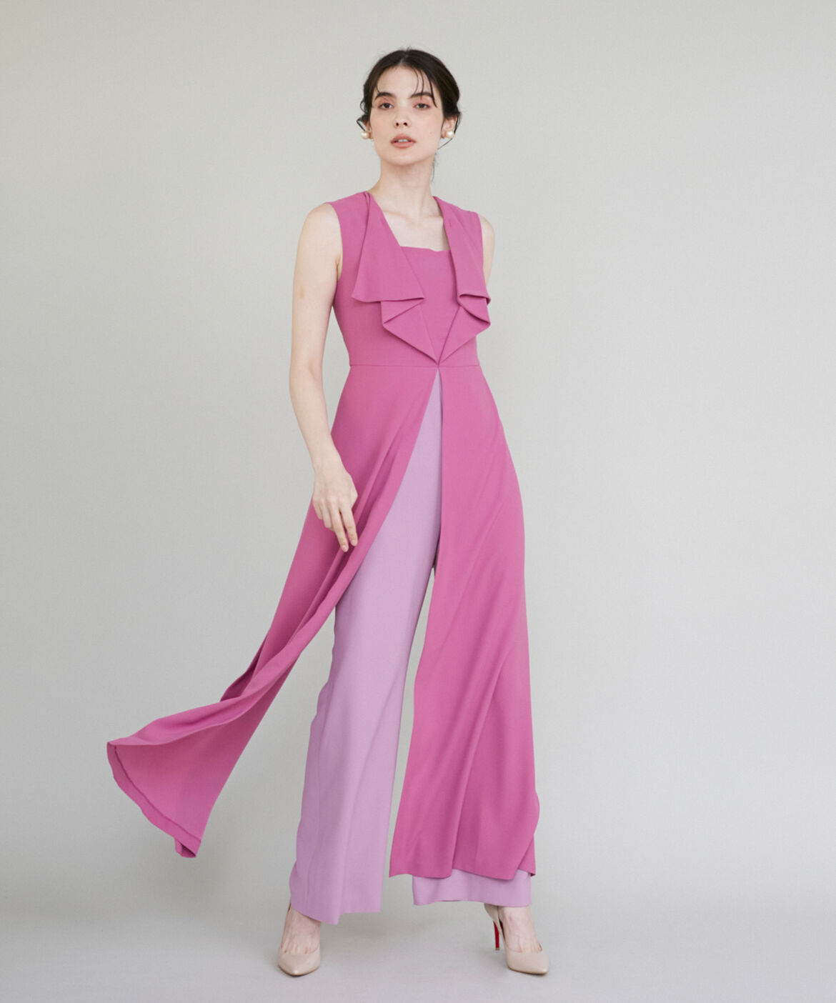 Maglie le cassetto「《M Maglie le cassetto》パンツドレス」|オールインワン|