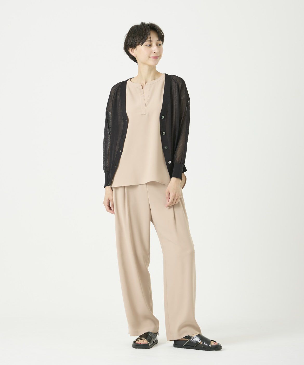 I.T.'S international「シアーカーディガン」|カーディガン|