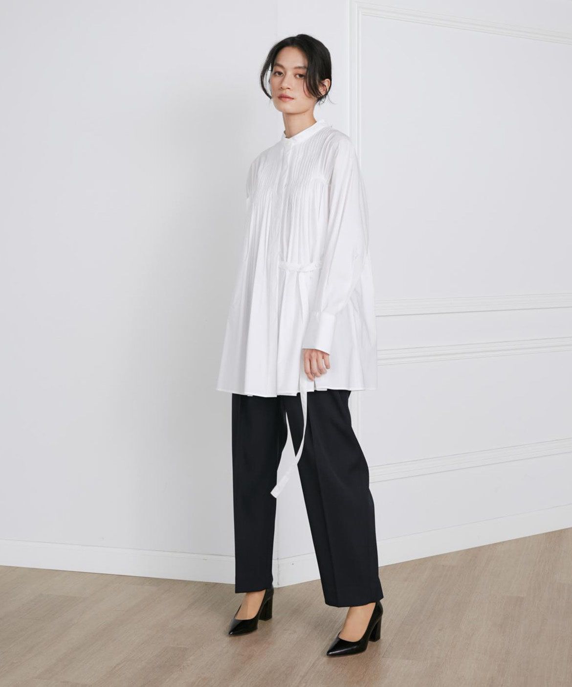 INED「2WAYタックシャツ《la veille by SUPERIOR CLOSET》」|シャツ・ブラウス|