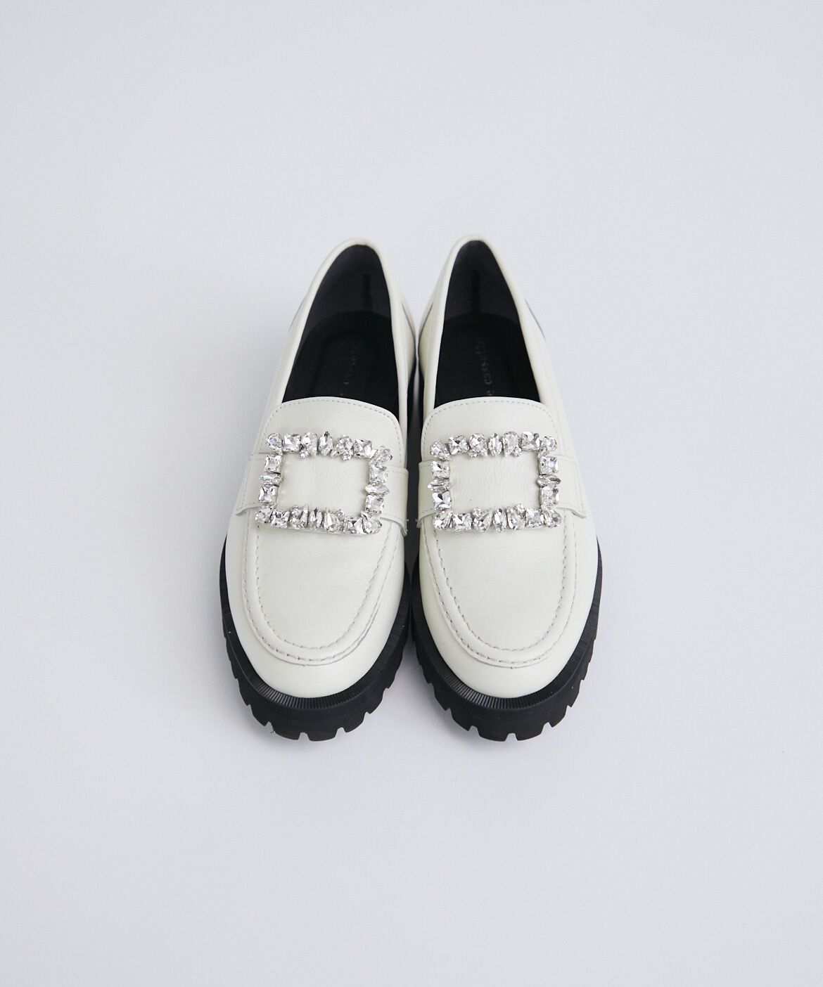 Maglie le cassetto「タンクソールビジューローファー」|パンプス|