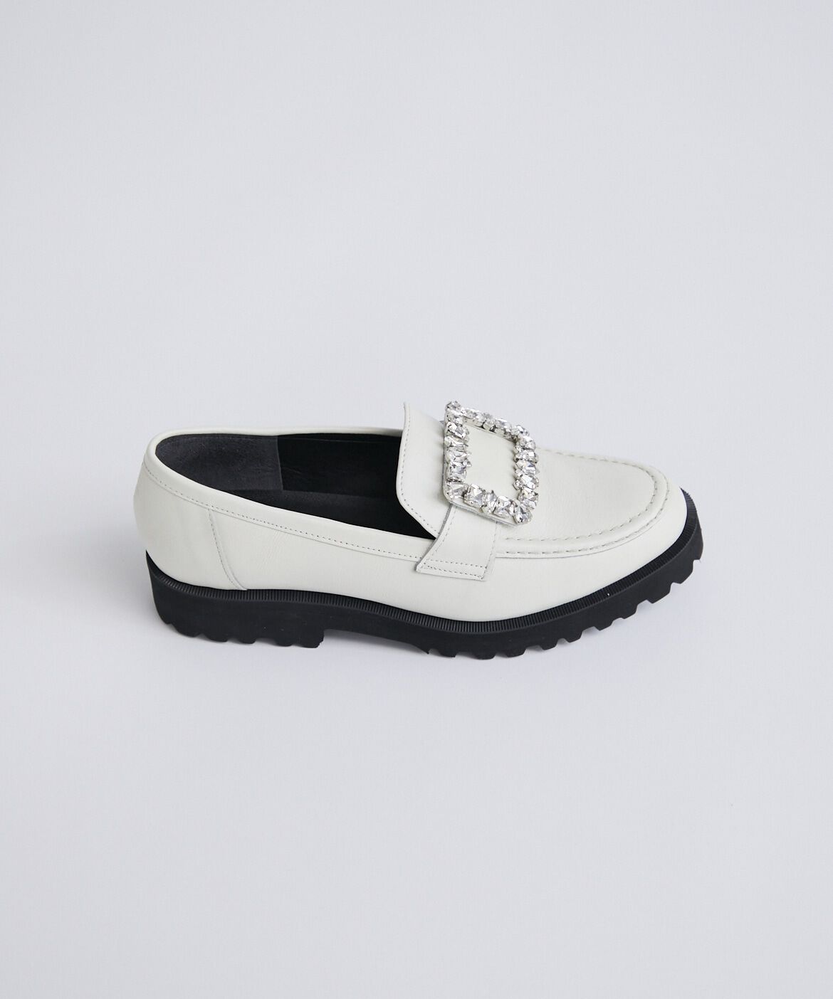 Maglie le cassetto「タンクソールビジューローファー」|パンプス|