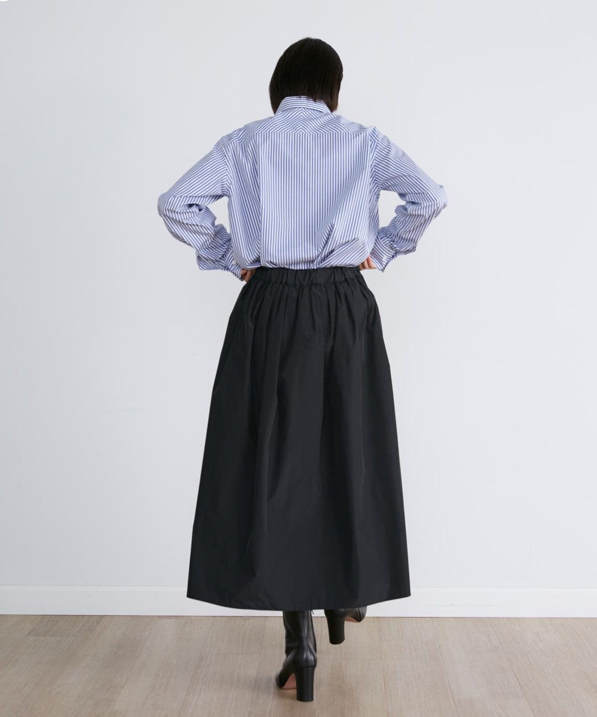 INED「オーバーサイズストライプシャツ」|シャツ・ブラウス|