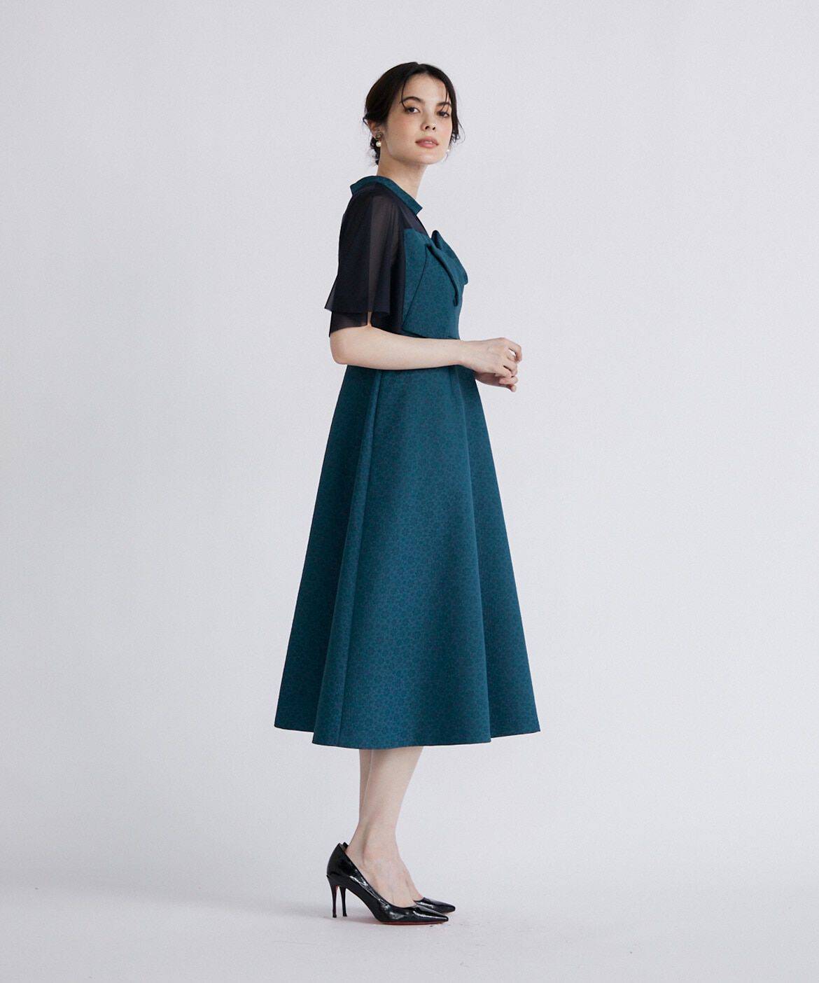 Maglie le cassetto「シアードッキングワンピース」|ワンピース|