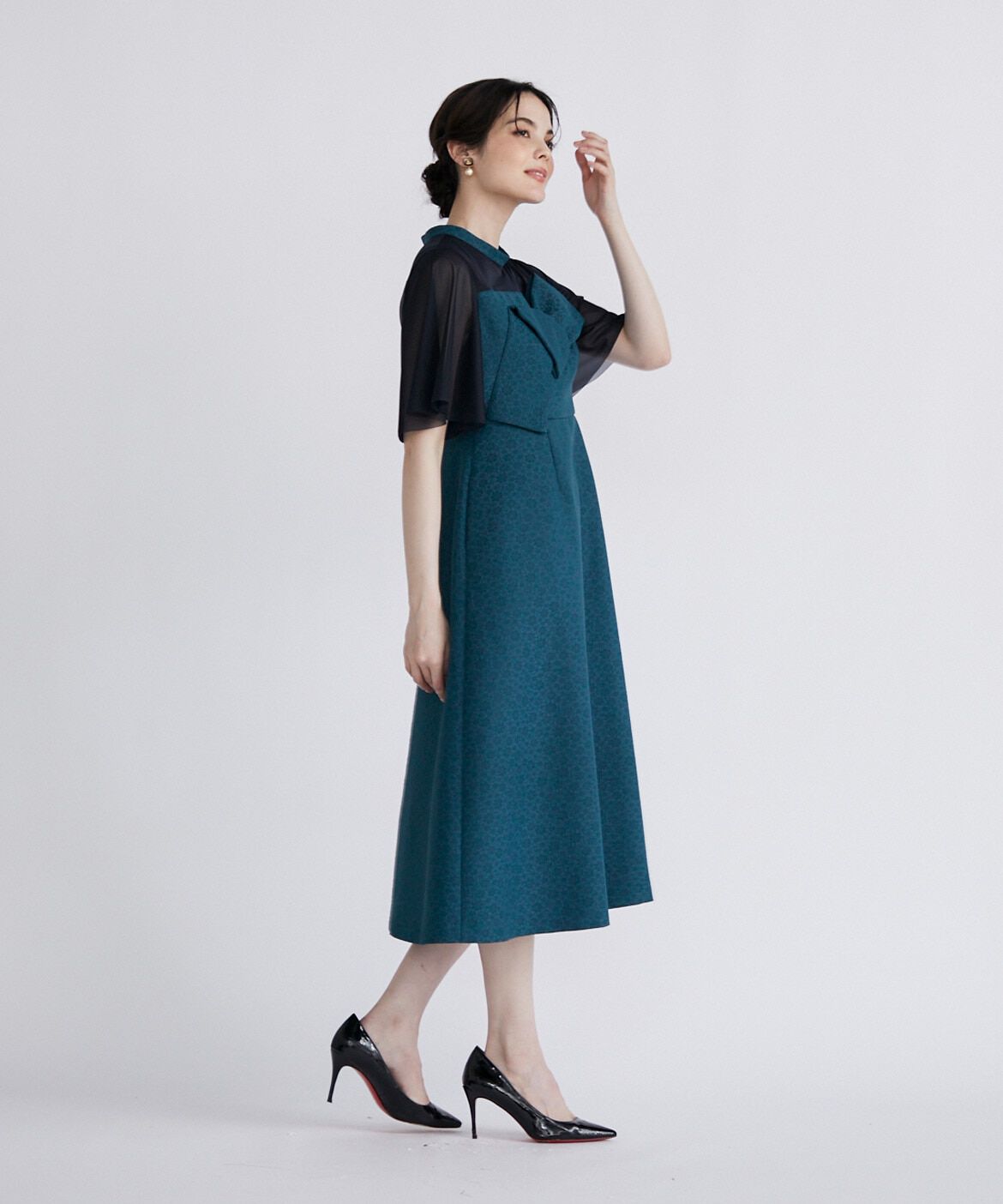 Maglie le cassetto「シアードッキングワンピース」|ワンピース|